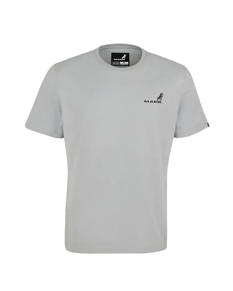 Classic Cotton Crew Neck SS Shirt - Steel Grey