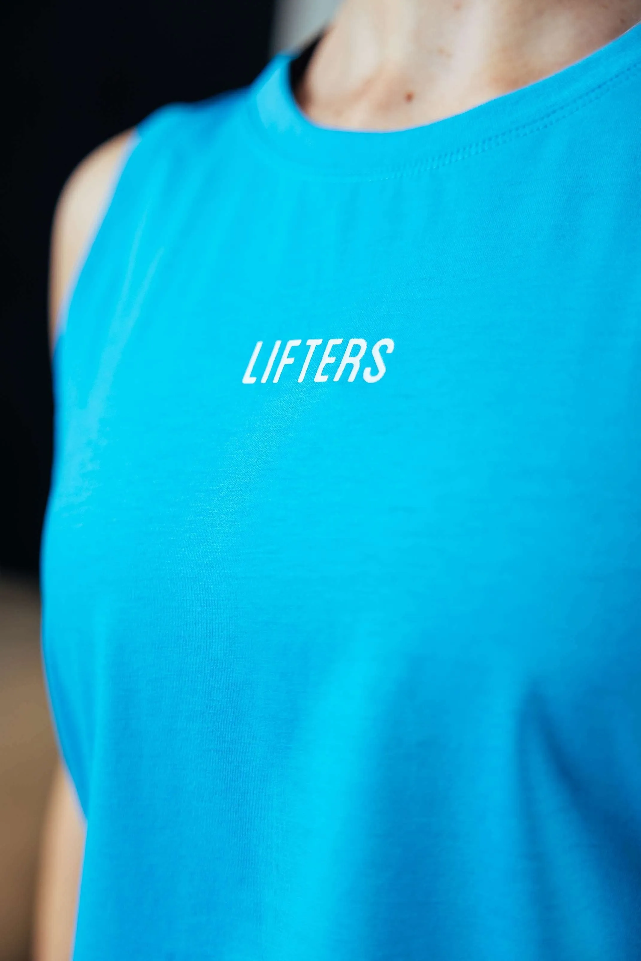 Classic Crop Tank | Ocean Blue