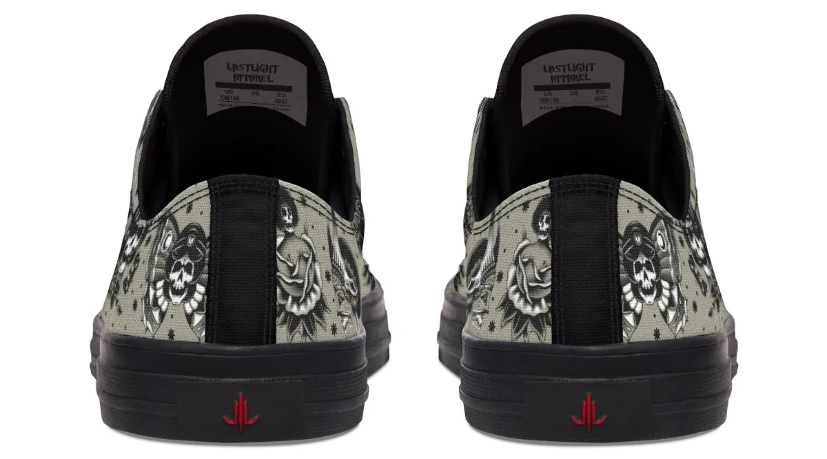 Classic Dead Girls Low Tops