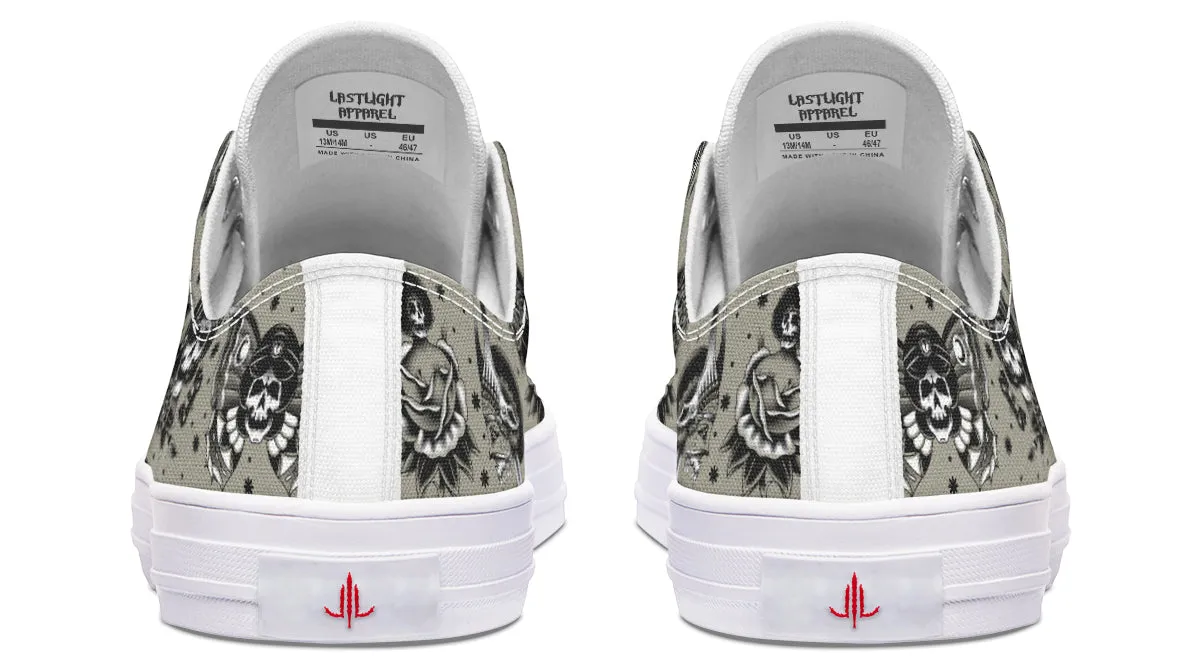 Classic Dead Girls Low Tops
