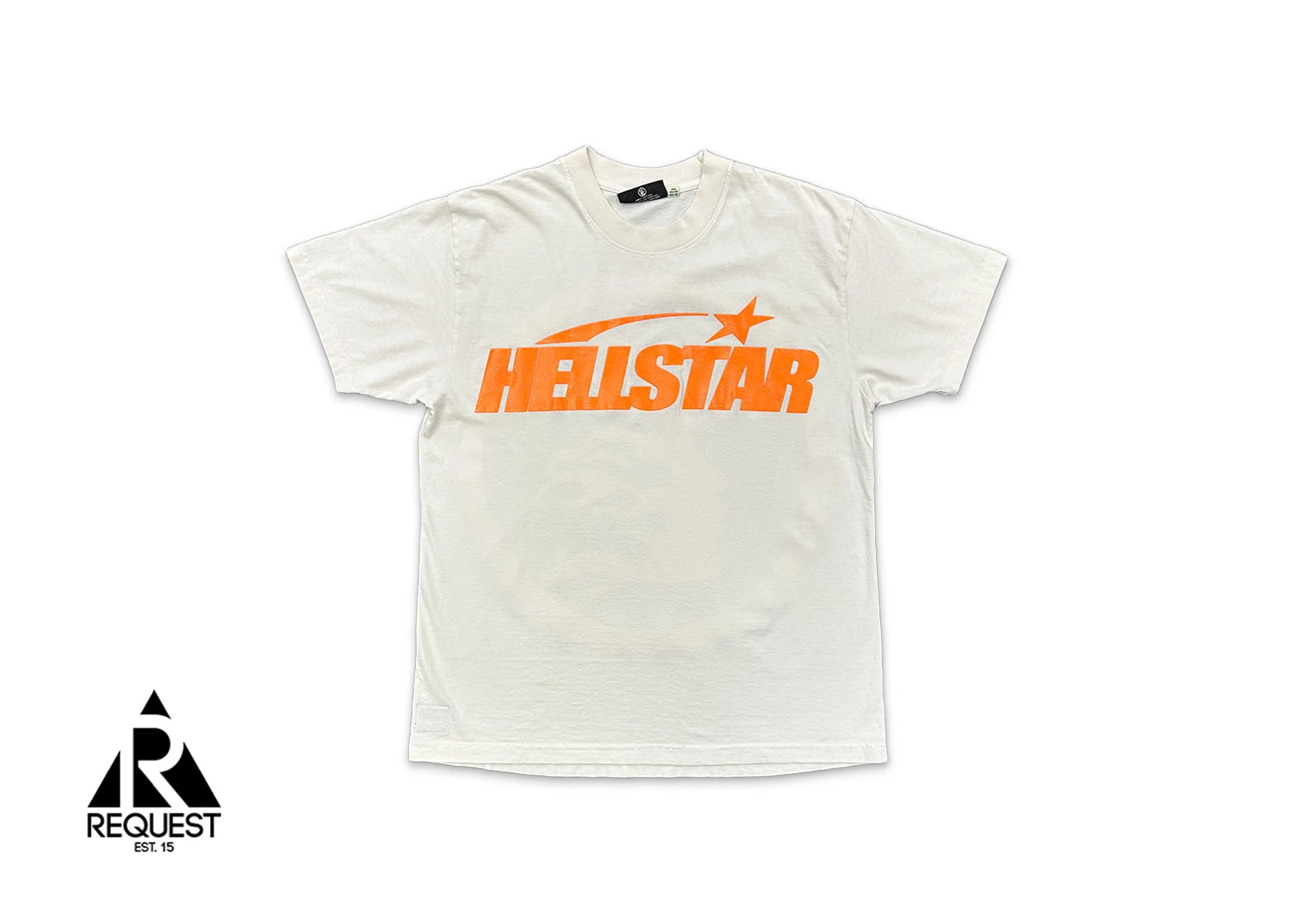 Classic Gel Tee "White/Orange"