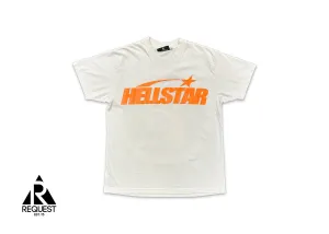 Classic Gel Tee "White/Orange"