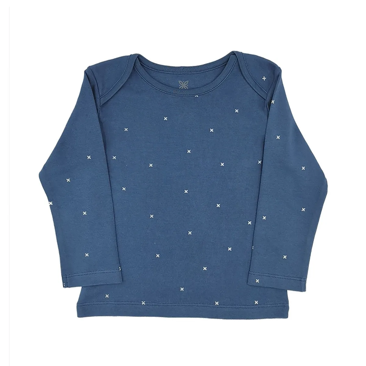 Classic Navy Stars Long Sleeve T-Shirt