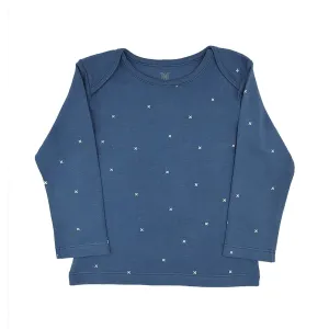 Classic Navy Stars Long Sleeve T-Shirt