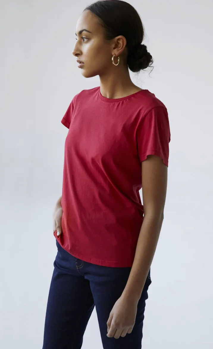 Classic Organic Women light Tee in black