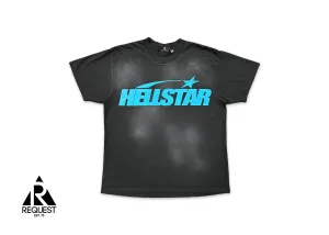 Classic Print Tee "Black/Blue"