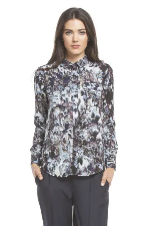 Classic Shirt | Blue Floral P