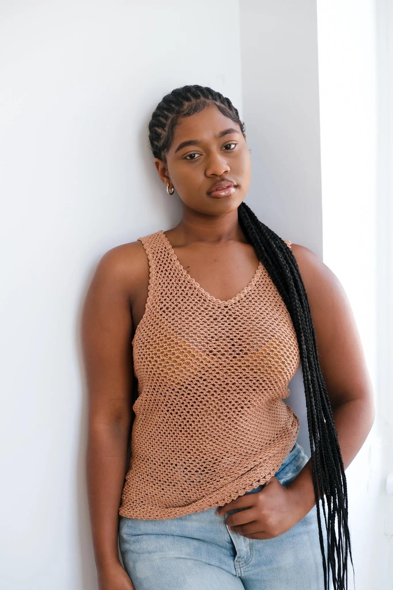 Classic Tank in Mocha