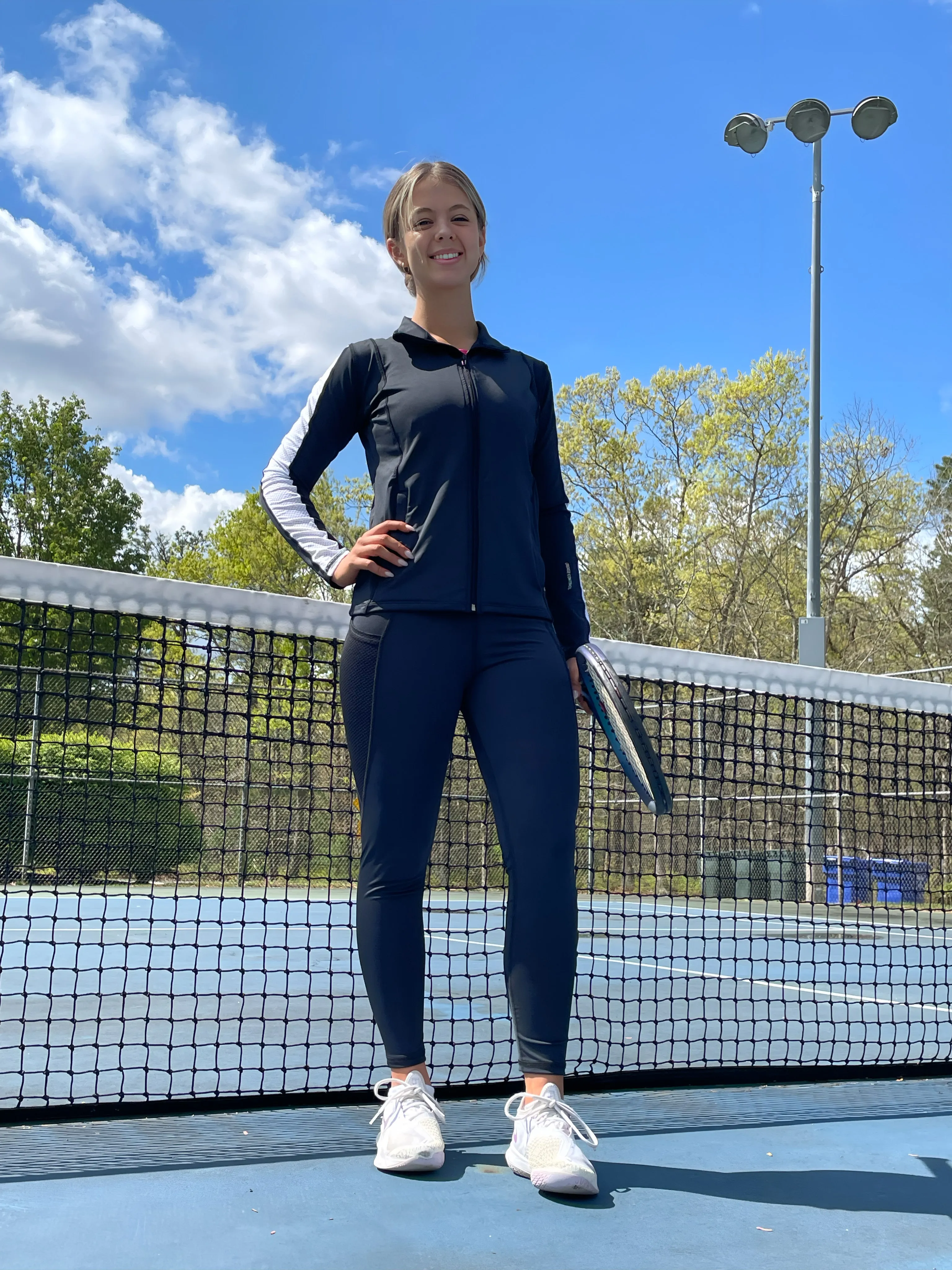 Classic Zip-Up Athleisure Jacket