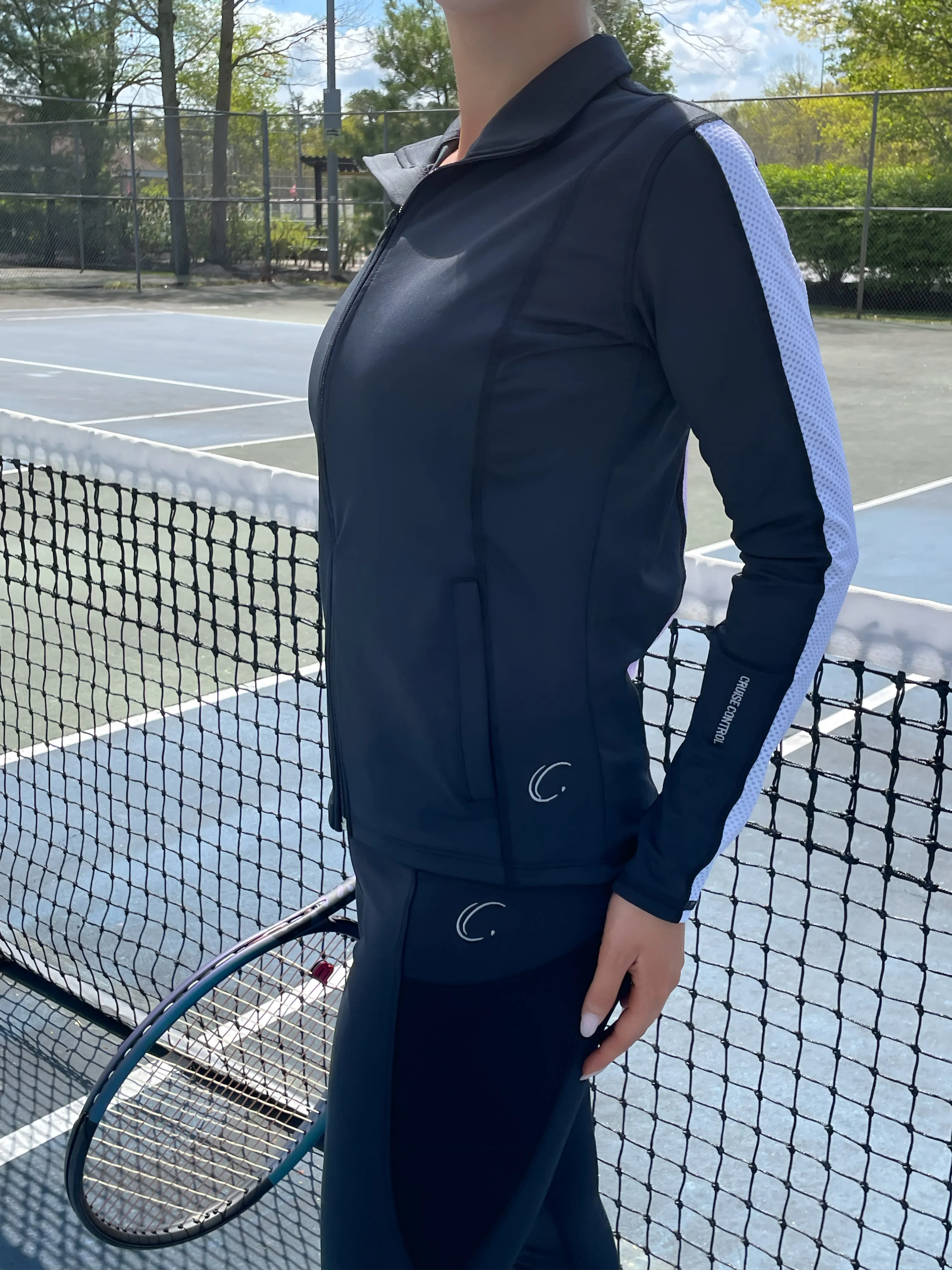 Classic Zip-Up Athleisure Jacket