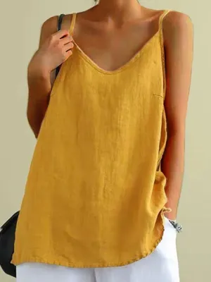Claudia - Loose-fitting, casual camisole for women