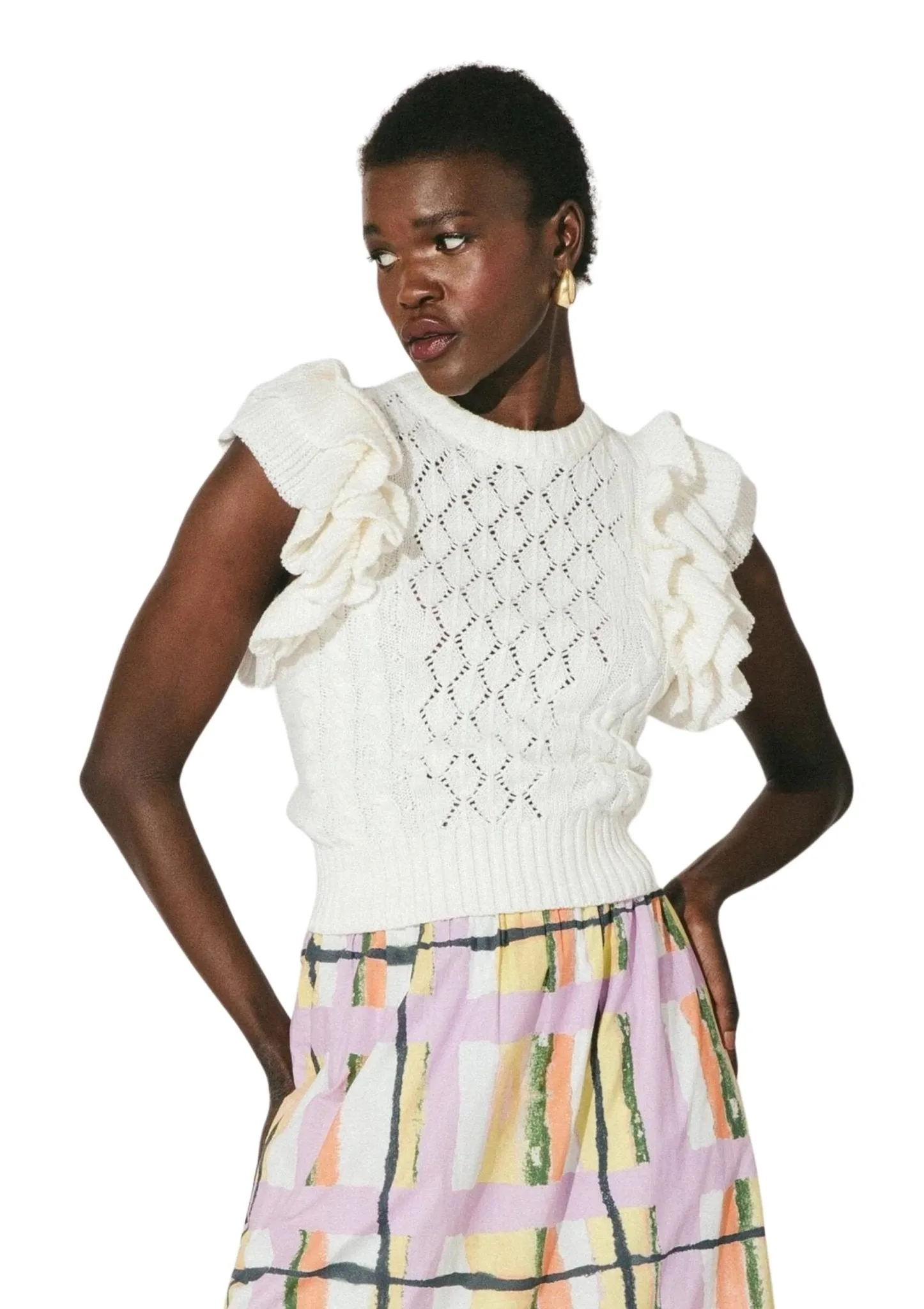 Cleobella Hedda Sweater | Ivory