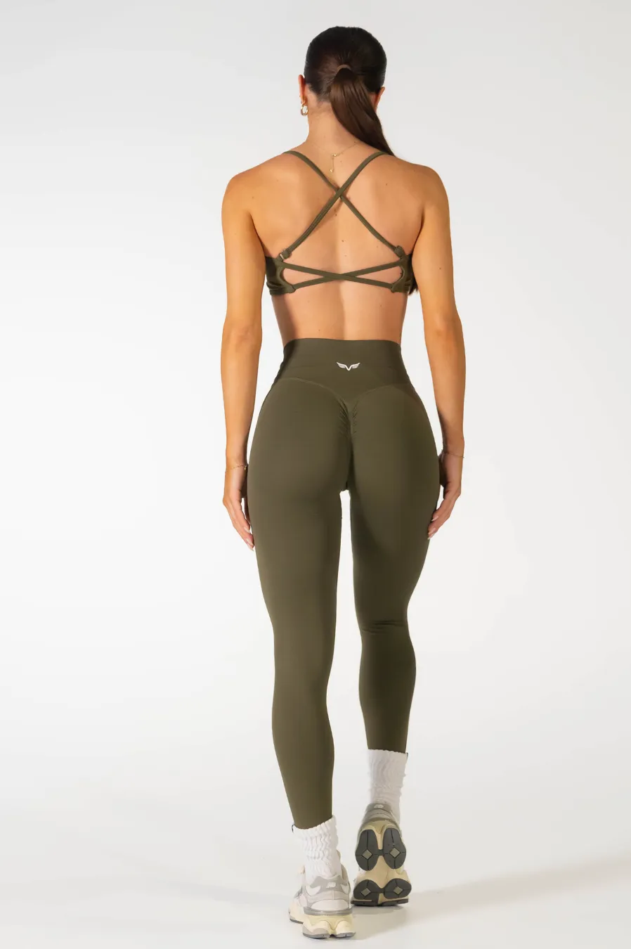 Club Athletica Impact Scrunch Leggings Hunter Green