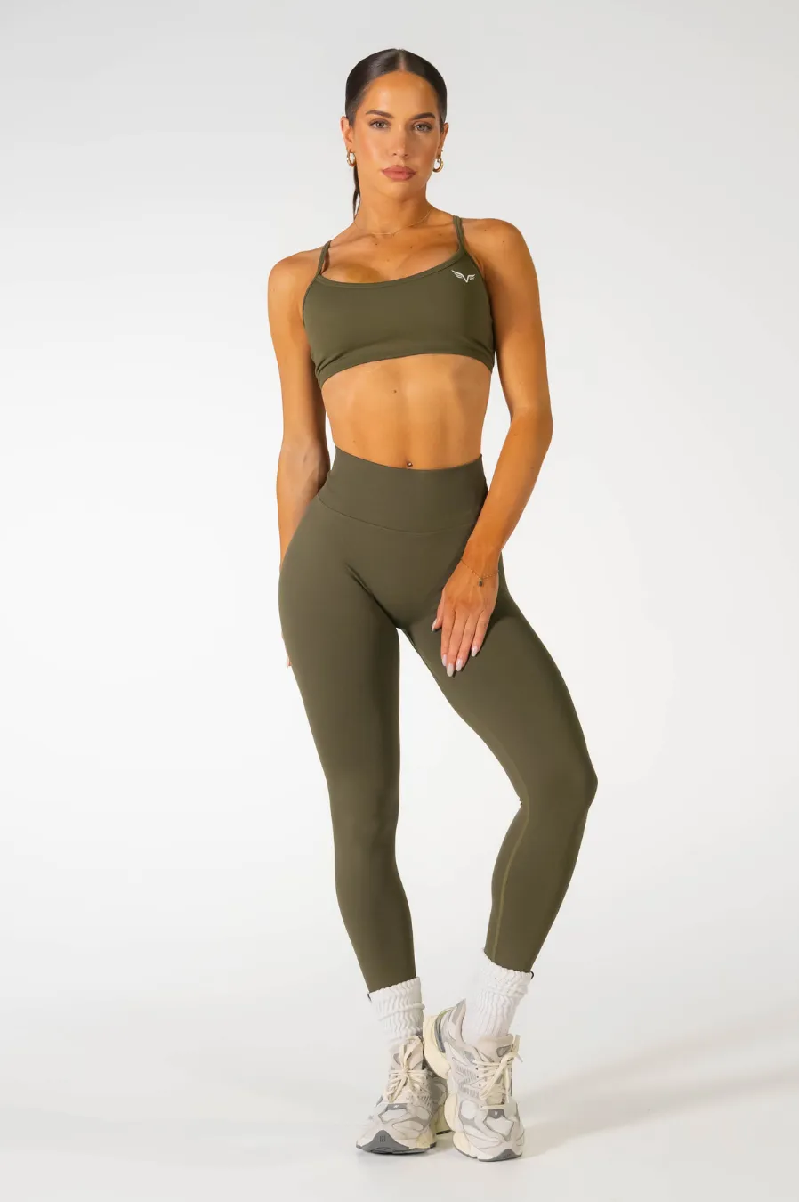 Club Athletica Impact Scrunch Leggings Hunter Green