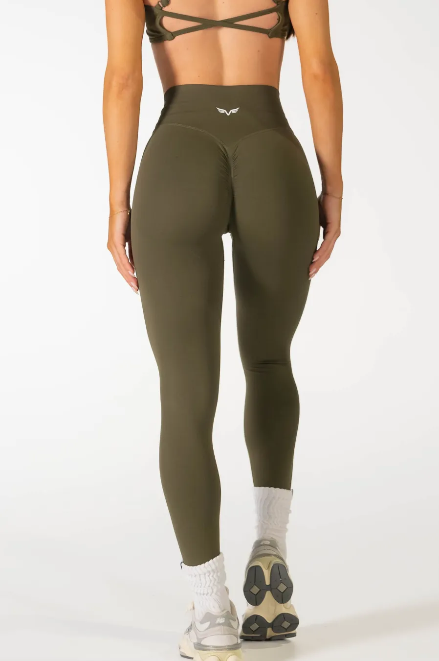 Club Athletica Impact Scrunch Leggings Hunter Green