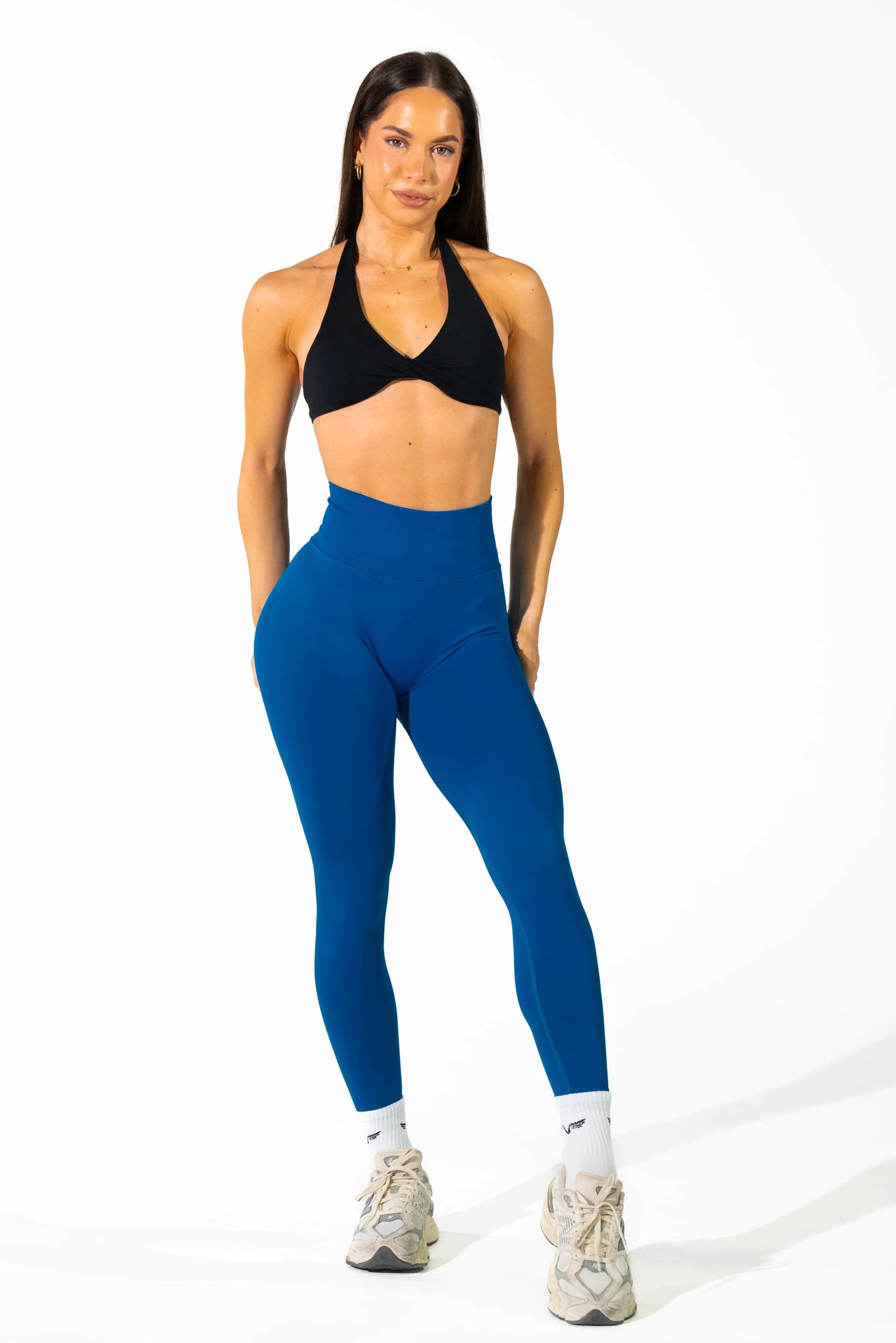 Club Athletica Impact Scrunch Leggings Lapis