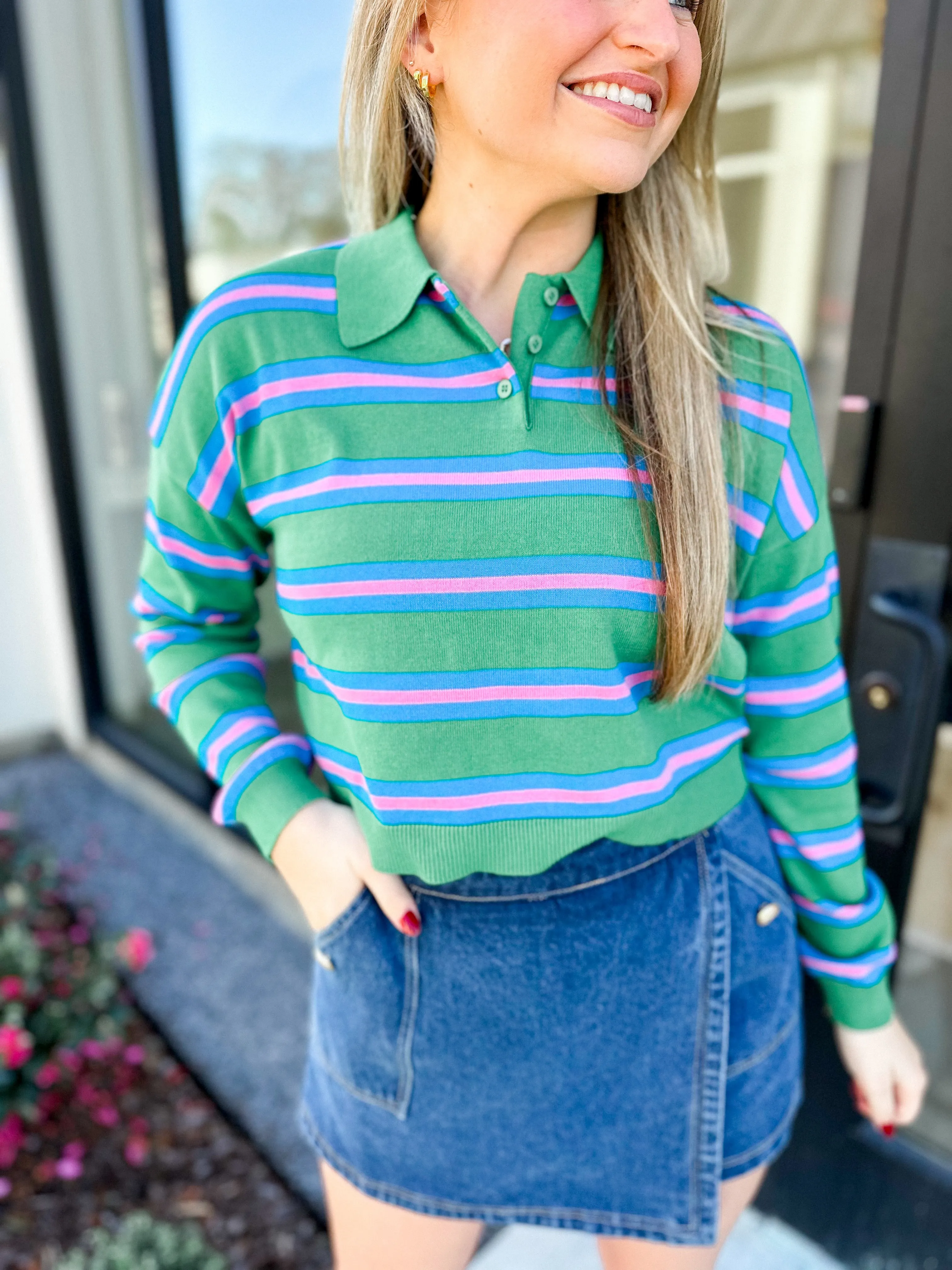Coastal Stripe Top