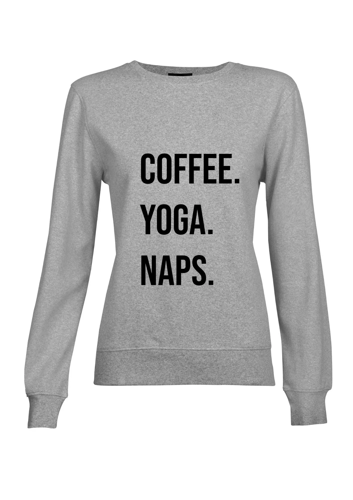 Coffee Yoga Naps Sweater