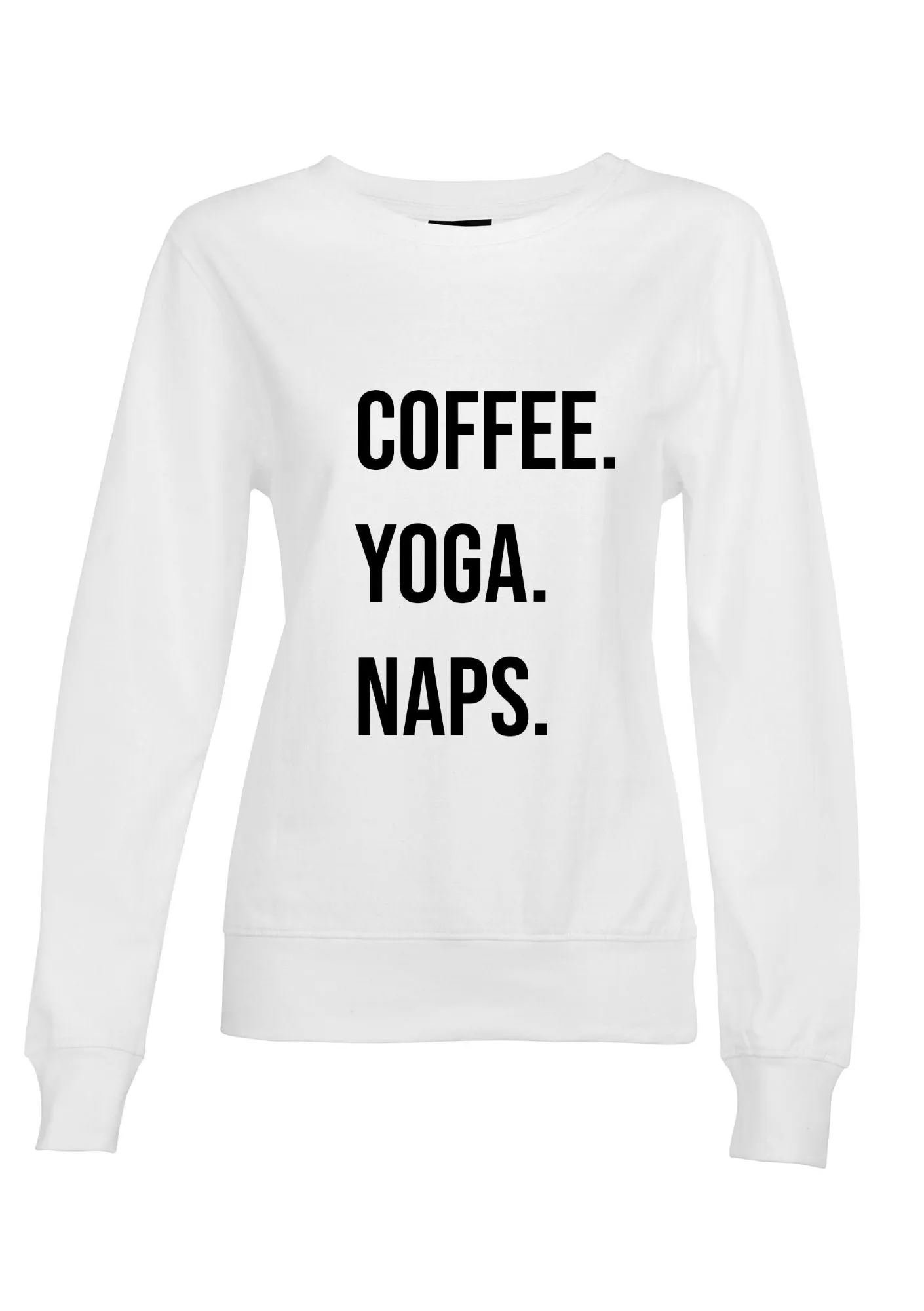 Coffee Yoga Naps Sweater