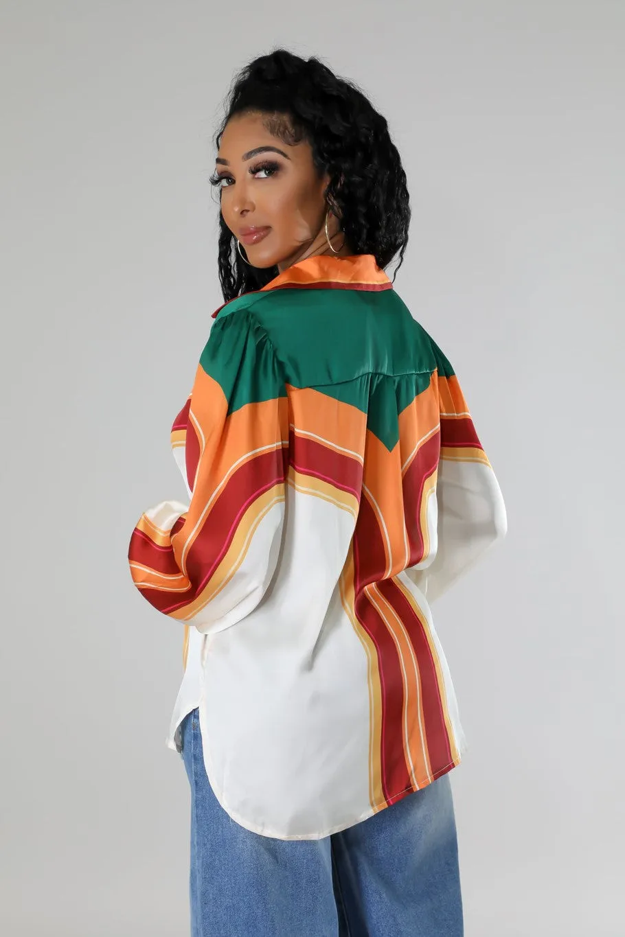 Come Over Retro Top