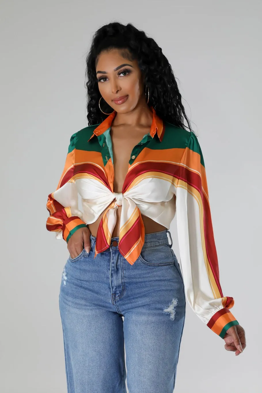 Come Over Retro Top
