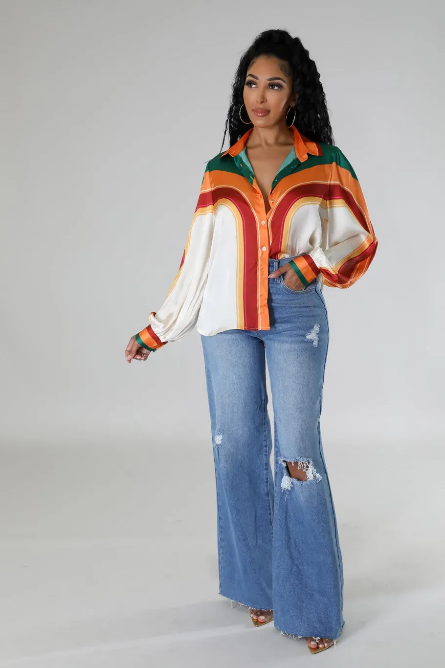 Come Over Retro Top