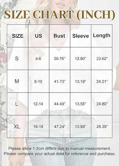 Crazy Grid Womens Summer V Neck Swiss Dot Blouses