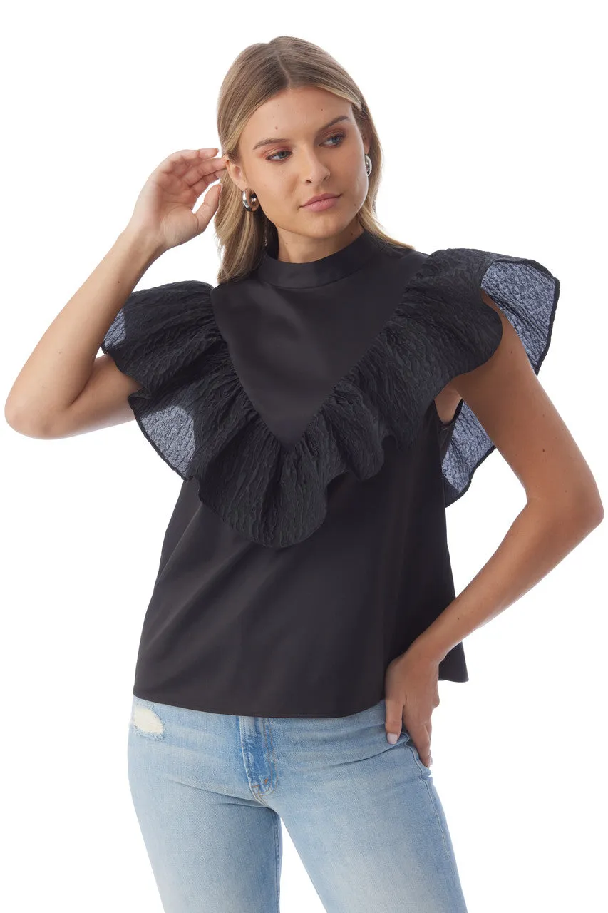 CROSBY MINNIE TANK - BLACK