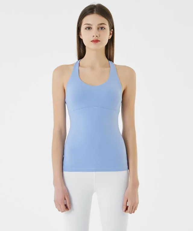 Cross Over Line Tank Top