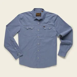 Crosscut Snapshirt in Classic Blue Chambray