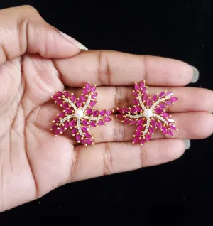 Cubic Zirconia Classic Tops With Gold Plating