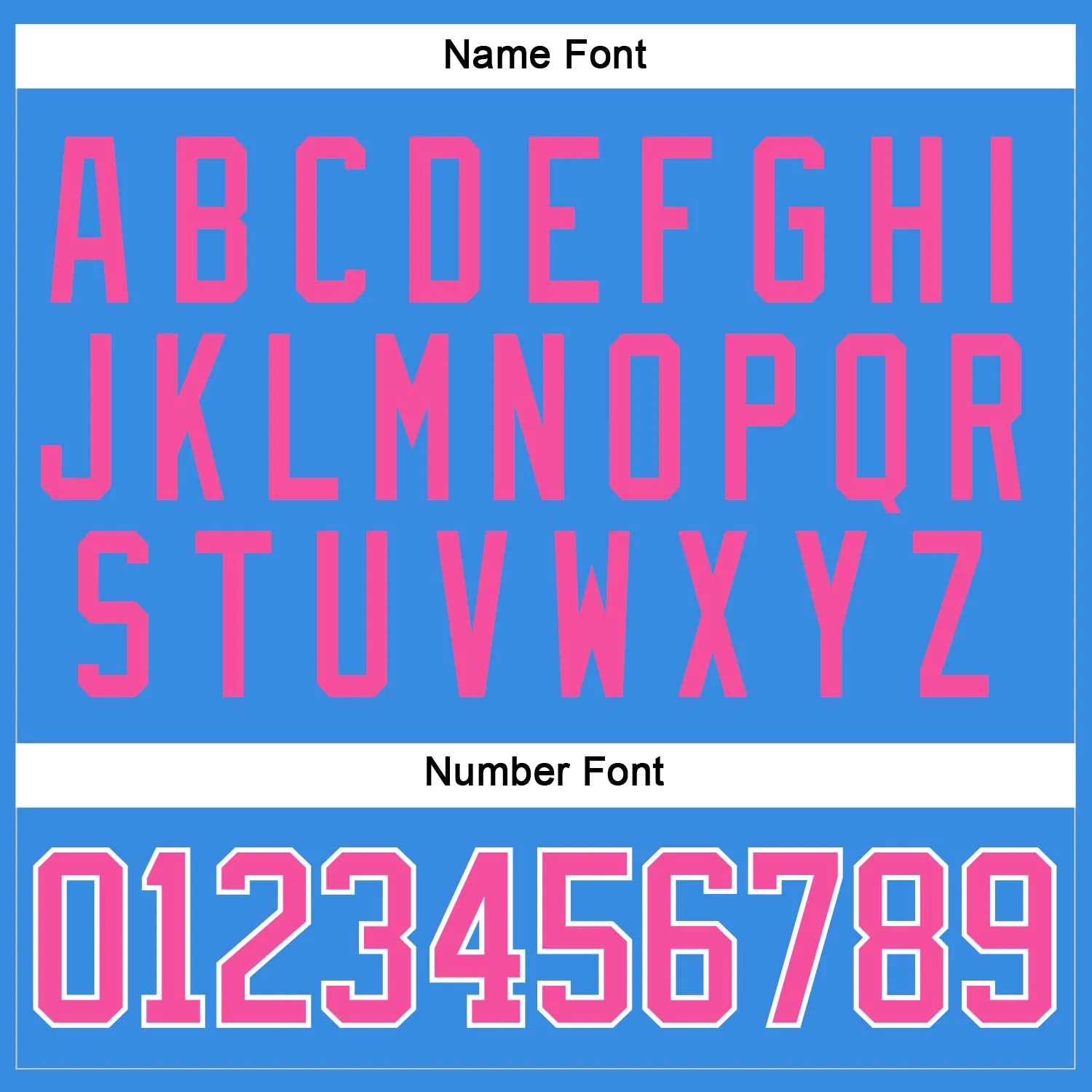 Custom Powder Blue Pink-White Hockey Jersey