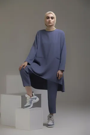 Daaria Modest Top | Mauve Ainie