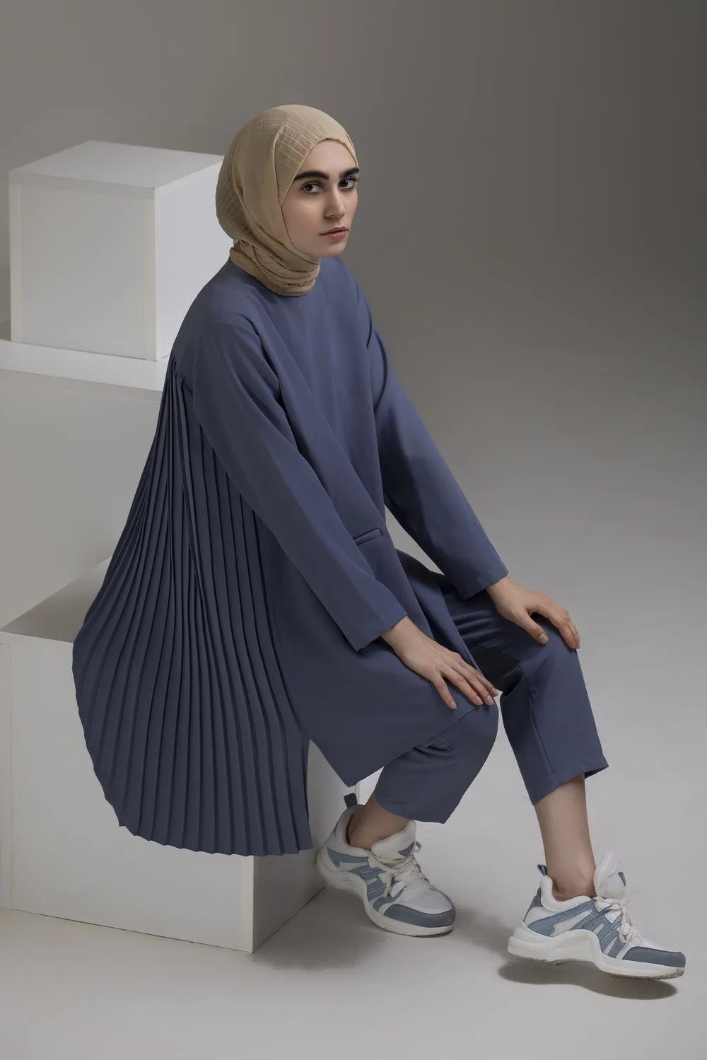 Daaria Modest Top | Mauve Ainie