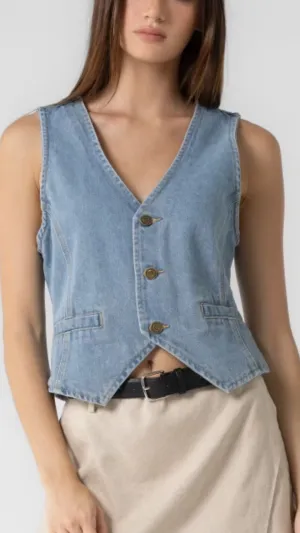 Dallas Denim Vest