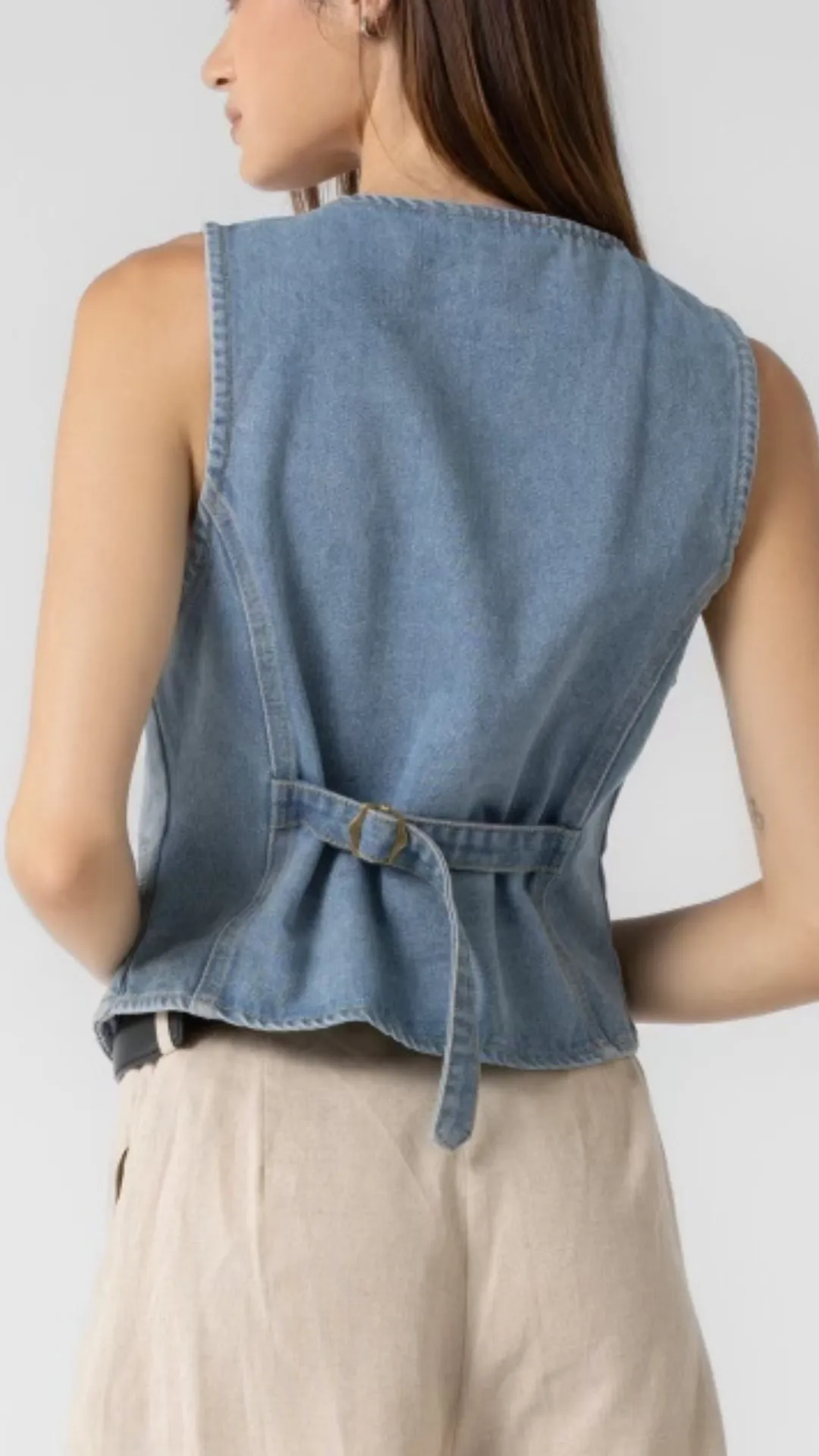 Dallas Denim Vest