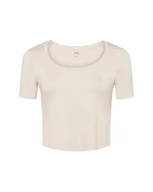 DANA S/S CROP TEE