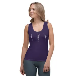 Dancing Ballerina Skeleton Tank Top