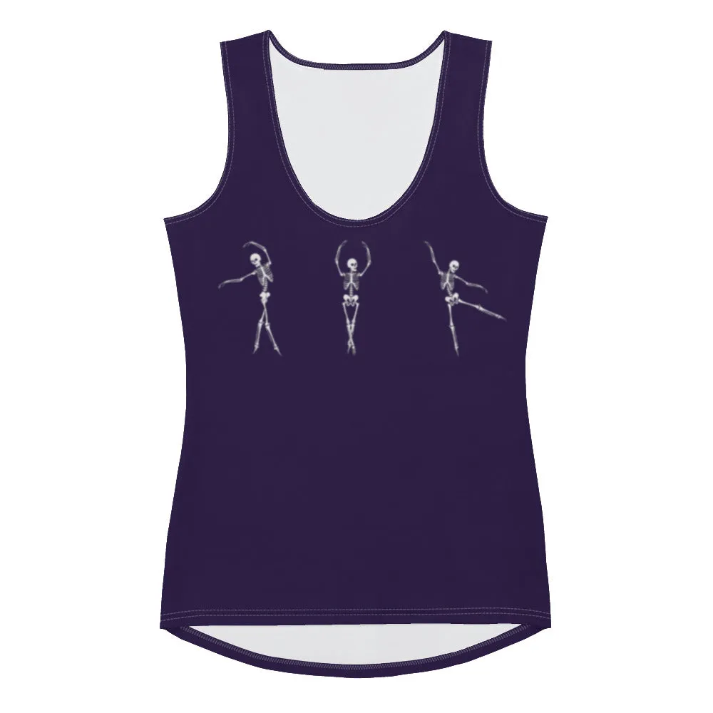 Dancing Ballerina Skeleton Tank Top