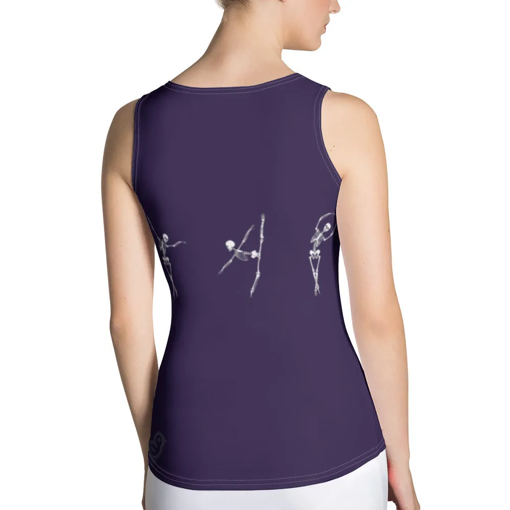 Dancing Ballerina Skeleton Tank Top