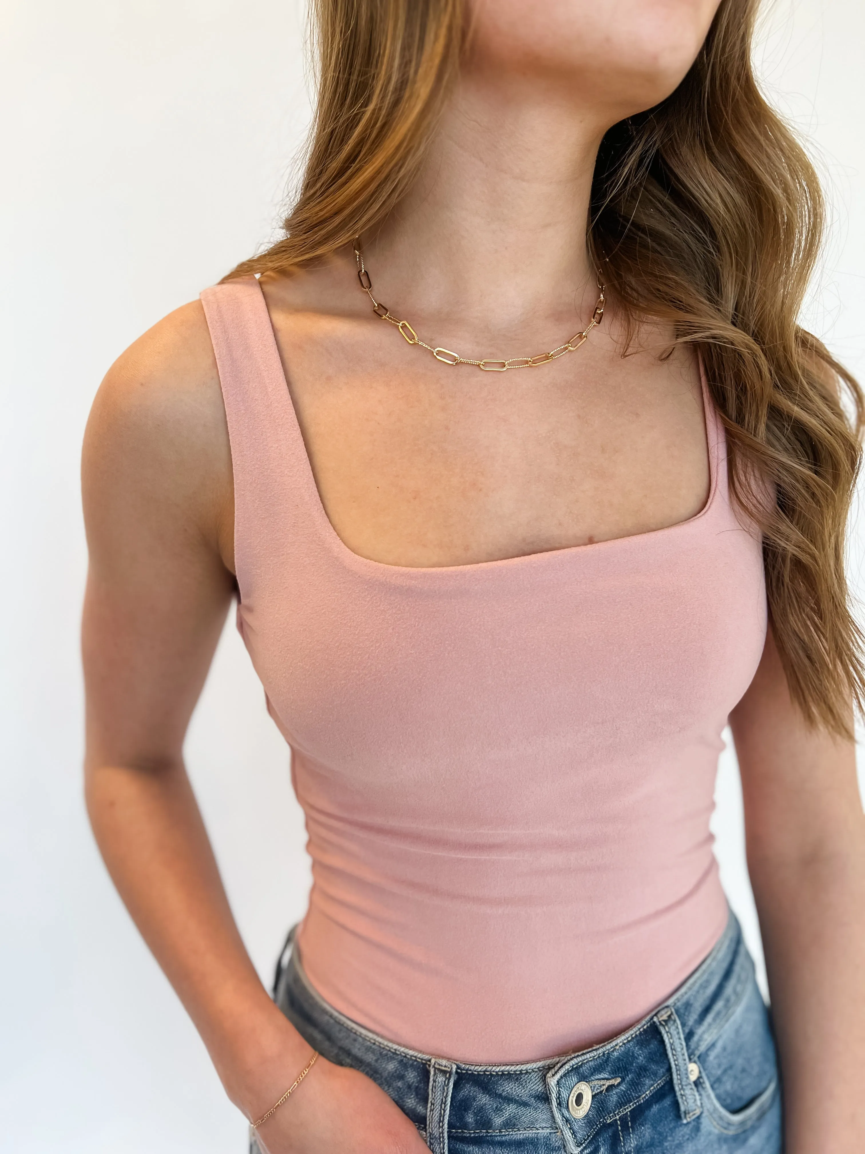 Dava Bodysuit - Mauve