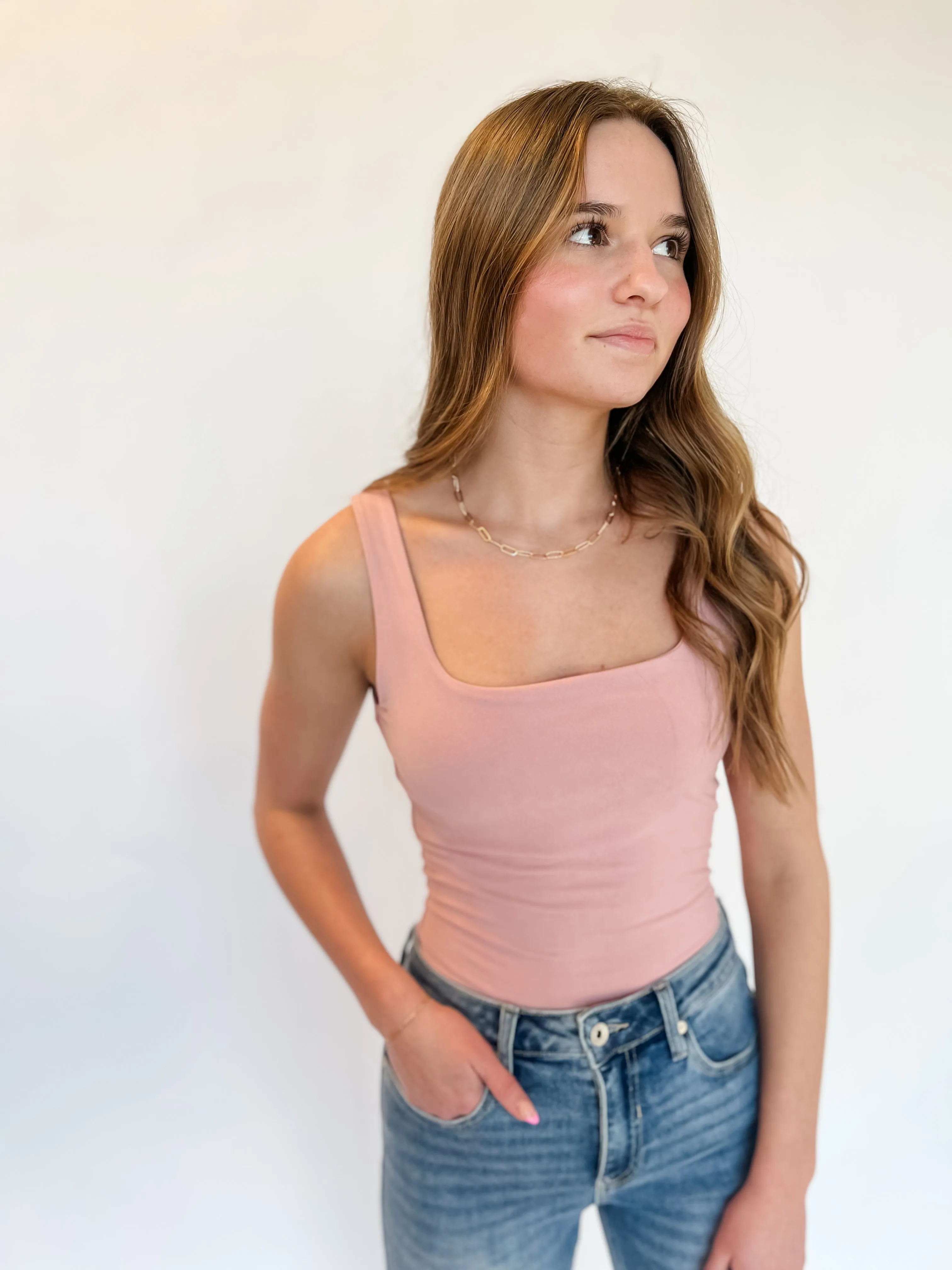 Dava Bodysuit - Mauve