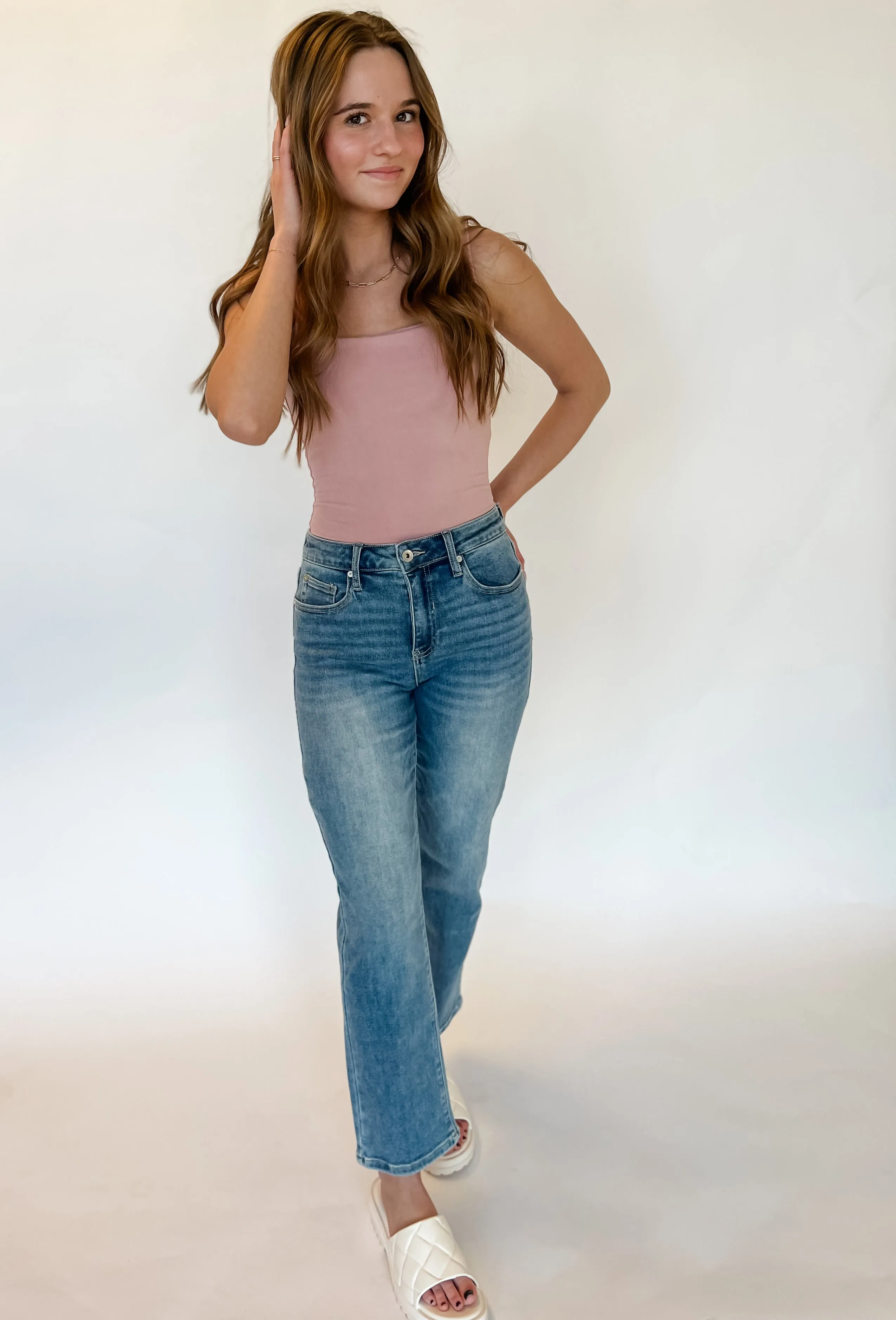 Dava Bodysuit - Mauve