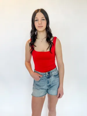 Dava Bodysuit - Ruby