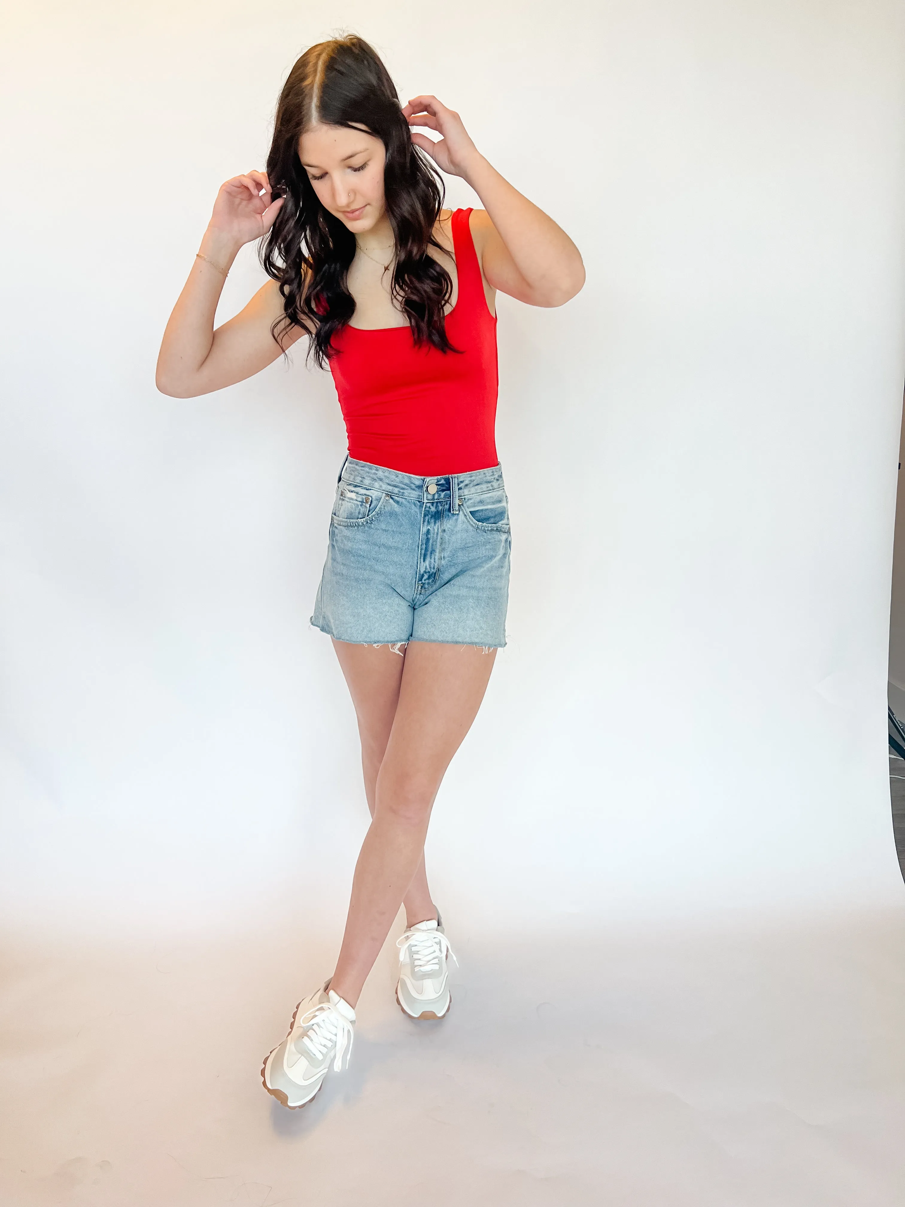 Dava Bodysuit - Ruby