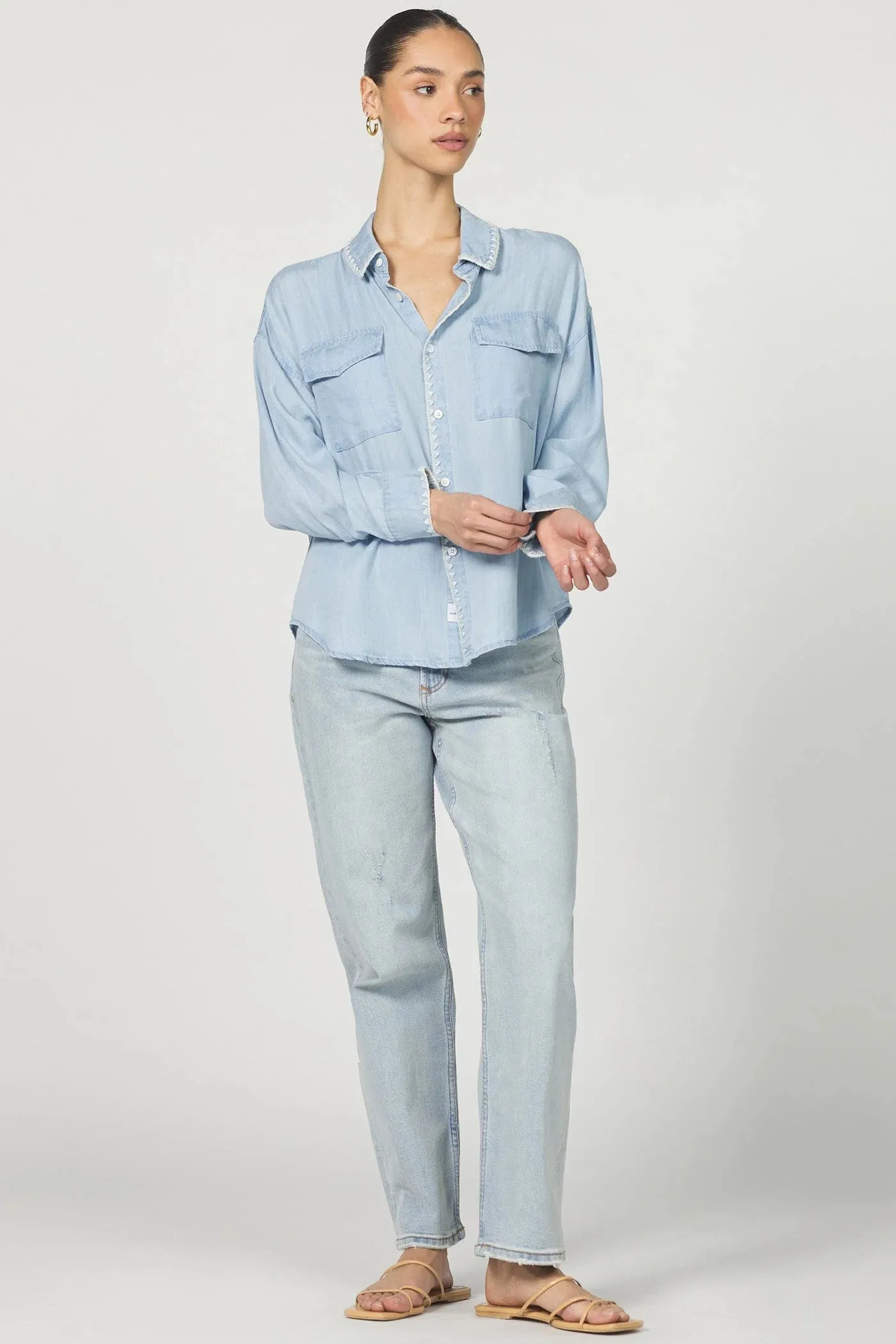 Dear John Tencel Shirt- Adrianna