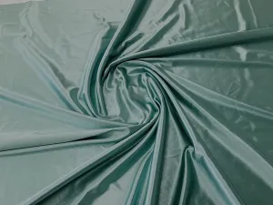 Deluxe Shiny Polyester Spandex Stretch Fabric (1 Yard, Seafoam)