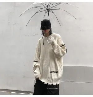 Destroyed Stitch Sweater