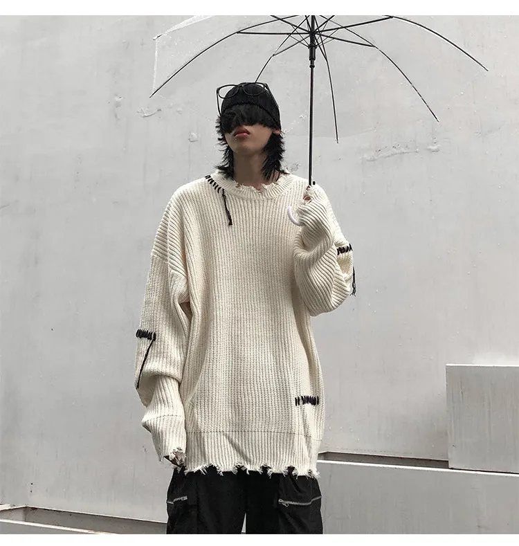 Destroyed Stitch Sweater