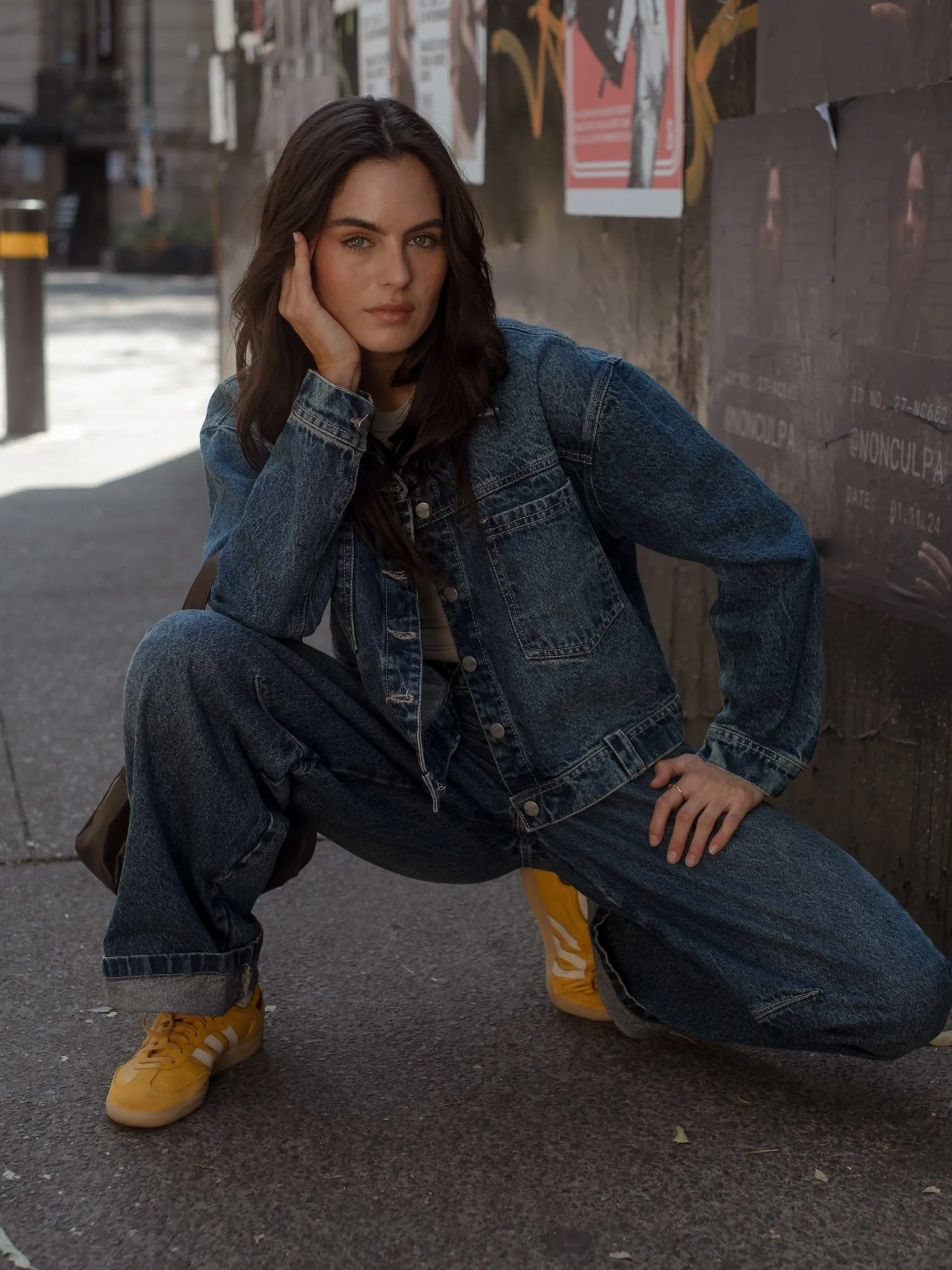 DOUBLE WAISTBAND JEAN  - DIRTY CLASSIC BLUE
